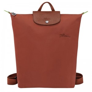 Dámské Batohy Longchamp Le Pliage M Canvas Chestnut | CZ FD8750