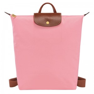 Dámské Batohy Longchamp Le Pliage Original M Canvas Marshmallow | CZ VR8766