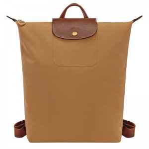 Dámské Batohy Longchamp Le Pliage Original M Canvas Fawn | CZ BE8765