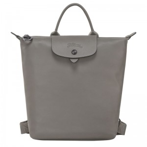 Dámské Batohy Longchamp Le Pliage Xtra S Leather Turtledove | CZ DF8749