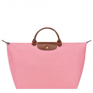 Dámské Cestovní Tašky Longchamp Le Pliage Original S Recycled canvas Marshmallow | CZ TC8264