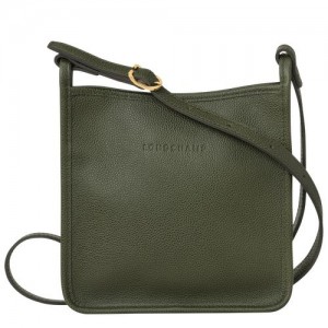 Dámské Crossbody Kabelky Longchamp Le FoulonnÉ S Leather Hnědožlutý | CZ KO8927