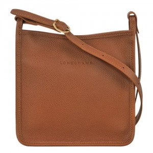 Dámské Crossbody Kabelky Longchamp Le FoulonnÉ S Leather Caramel | CZ XY8924