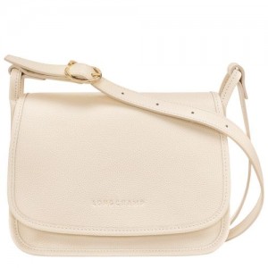 Dámské Crossbody Kabelky Longchamp Le FoulonnÉ M Leather Paper | CZ SG8904