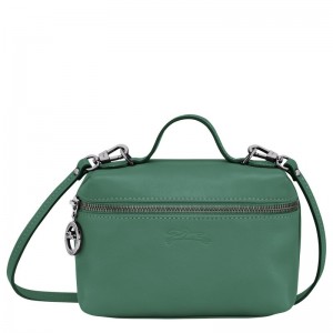 Dámské Crossbody Kabelky Longchamp Le Pliage Xtra XS Vanity Læder Sage | CZ CT9018