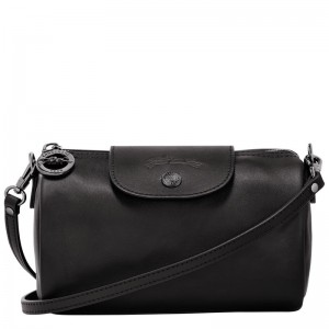 Dámské Crossbody Kabelky Longchamp Le Pliage Xtra XS Leather Černé | CZ IL8952