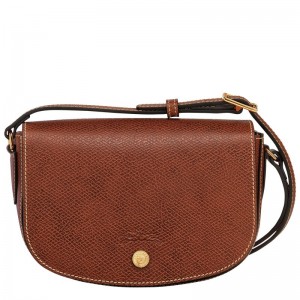 Dámské Crossbody Kabelky Longchamp Épure S Leather Hnědé | CZ GS8982