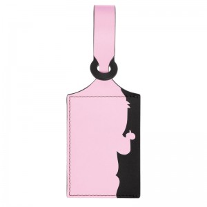Dámské Doplňky Longchamp LGP Travel Luggage tag Leather Růžové | CZ JP8233