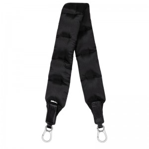 Dámské Doplňky Longchamp Le Pliage Energy Shoulder strap Canvas Černé | CZ PJ8642