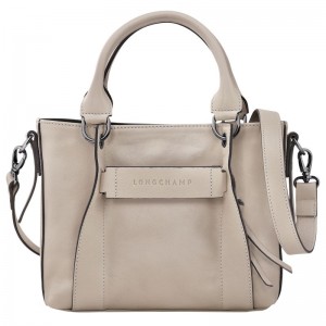 Dámské Kabelka Longchamp 3D S Leather Clay | CZ CT9122