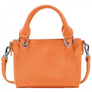 Dámské Kabelka Longchamp 3D XS Leather Oranžové | CZ FD9166