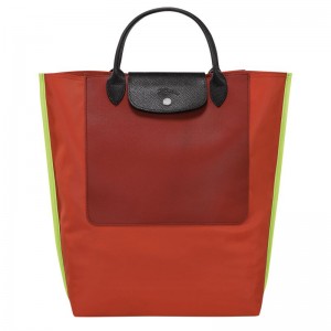 Dámské Kabelka Longchamp Cabas M Tote Canvas Paprika | CZ NW9180