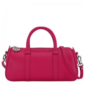 Dámské Kabelka Longchamp Daylong S Leather Beetroot | CZ LI9134