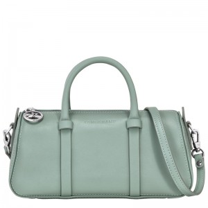 Dámské Kabelka Longchamp Daylong S Leather Celadon | CZ CT9131