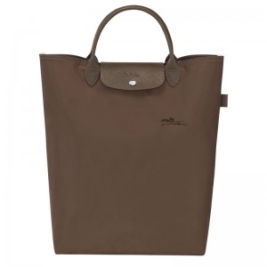 Dámské Kabelka Longchamp Le Pliage Green M Tote Canvas Terra | CZ LI9238