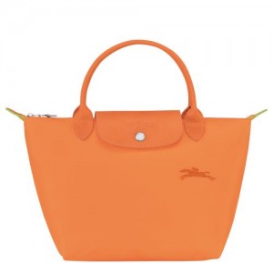 Dámské Kabelka Longchamp Le Pliage Green S Recycled canvas Oranžové | CZ RV9052