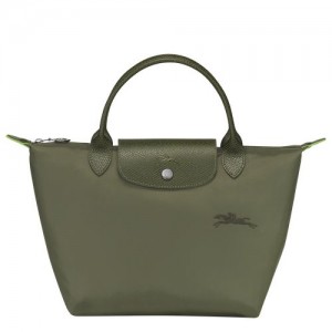 Dámské Kabelka Longchamp Le Pliage Green S Recycled canvas Forest | CZ QM9049