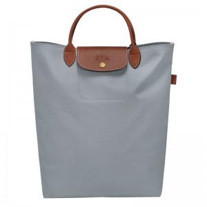 Dámské Kabelka Longchamp Le Pliage Original M Tote Canvas Steel | CZ SG9245