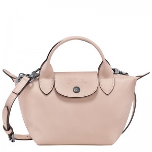 Dámské Kabelka Longchamp Le Pliage Xtra XS Leather Nude | CZ YX9210