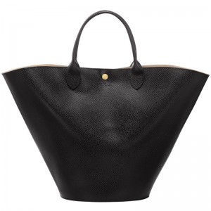 Dámské Kabelka Longchamp Épure XL Tote Leather Černé | CZ AH9142