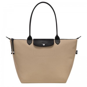 Dámské Kabelky Přes Rameno Longchamp Le Pliage Energy L Tote Recycled canvas Clay | CZ TC8897