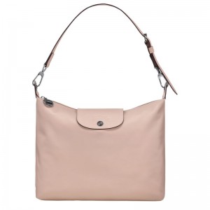 Dámské Kabelky Přes Rameno Longchamp Le Pliage Xtra M Hobo Leather Nude | CZ UZ8886