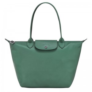 Dámské Kabelky Přes Rameno Longchamp Le Pliage Xtra M Tote Leather Sage | CZ TC8845