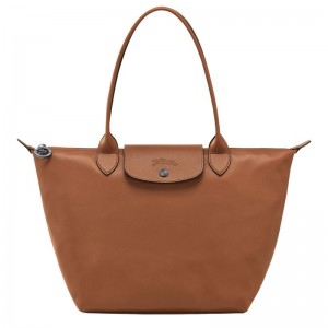 Dámské Kabelky Přes Rameno Longchamp Le Pliage Xtra M Tote Leather Cognac | CZ EB8843