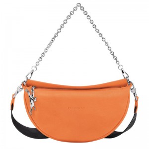 Dámské Kabelky Přes Rameno Longchamp Smile S Crossbody Leather Oranžové | CZ BE8869