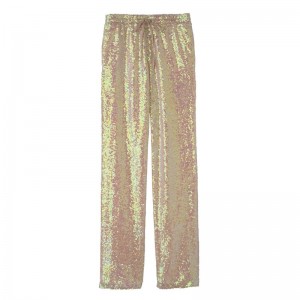 Dámské Kalhoty Longchamp Trousers Glitter Ballerina | CZ EB7694