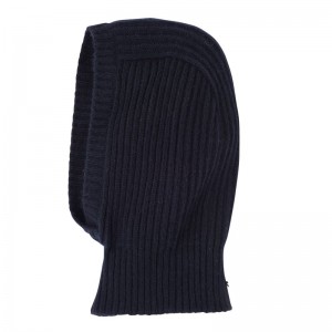 Dámské Klobouky Longchamp Balaclava Knit Tmavě Blankyt | CZ CT8195