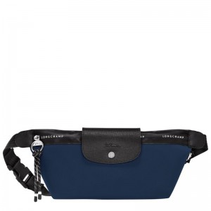Dámské Ledvinka Longchamp Le Pliage Energy M Canvas Tmavě Blankyt | CZ PJ8779