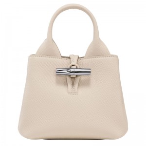 Dámské Mini Tašky Longchamp Le Roseau XS Handbag Leather Paper | CZ XY9329