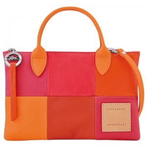 Dámské Mini Tašky Longchamp Re-play XS Handbag Leather Carrot | CZ MQ9282