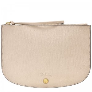 Dámské Pouches Longchamp Épure Leather Paper | CZ AH8383