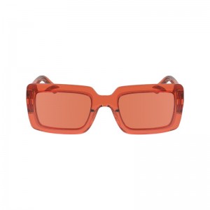 Dámské Sluneční Brýle Longchamp Fall-Winter 2023 Collection Plant Based Resin Oranžové | CZ DF7917