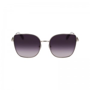 Dámské Sluneční Brýle Longchamp Metal Blankyt | CZ MQ7931