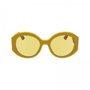 Dámské Sluneční Brýle Longchamp Plant Based Resin Honey | CZ AH7946