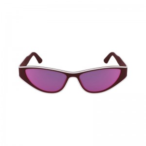 Dámské Sluneční Brýle Longchamp Plant Based Resin Vínové | CZ LI7886