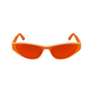 Dámské Sluneční Brýle Longchamp Plant Based Resin Oranžové | CZ ZU7885