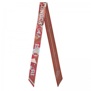 Dámské Čelenky Longchamp League Silk Chestnut | CZ CT8186