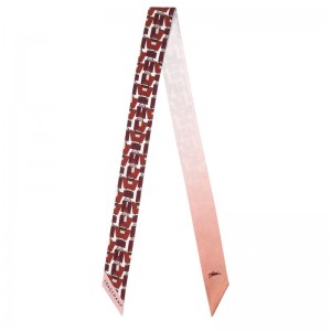 Dámské Čelenky Longchamp Origami Le Pliage Bandeau Silk Nude | CZ KO8182