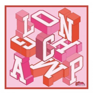 Dámské Šátky Longchamp University Silk 70 OTHER Ballerina | CZ QM8113