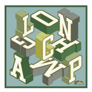 Dámské Šátky Longchamp University Silk 70 OTHER Vervain | CZ QM8112