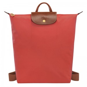 Pánské Batohy Longchamp Le Pliage Original M Canvas Tomato | CZ LI7574