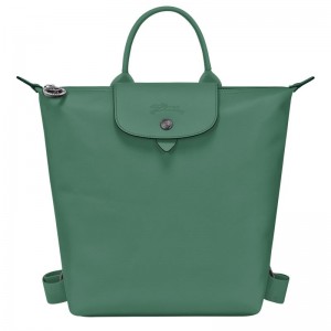 Pánské Batohy Longchamp Le Pliage Xtra S Leather Sage | CZ JP7557
