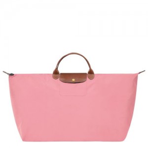 Pánské Cestovní Tašky Longchamp Le Pliage Original M Recycled canvas Marshmallow | CZ QM7176