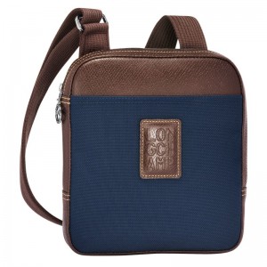 Pánské Crossbody Kabelky Longchamp Boxford XS Recycled canvas Blankyt | CZ UZ7599