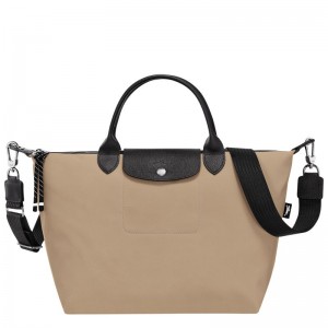 Pánské Kabelka Longchamp Le Pliage Energy L Recycled canvas Clay | CZ YX7494