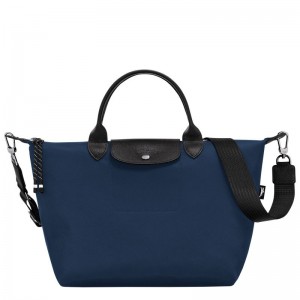 Pánské Kabelka Longchamp Le Pliage Energy L Recycled canvas Tmavě Blankyt | CZ TC7493